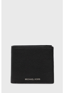 Michael Kors Кожен портфейл мъжки в черно - Pepit.bg
