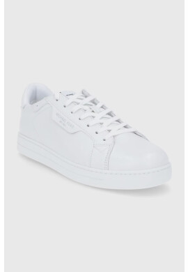 Michael Kors Кожени обувки Keating в бяло - Pepit.bg