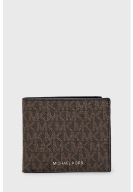 Michael Kors Портмоне мъжки в кафяво - Pepit.bg
