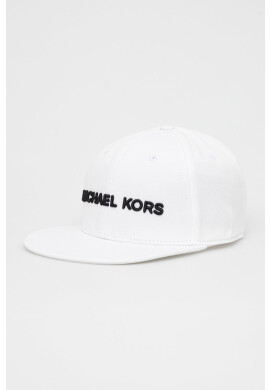 Michael Kors Шапка в бяло с апликация - Pepit.bg