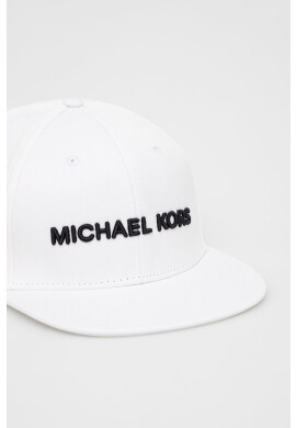 Michael Kors Шапка в бяло с апликация - Pepit.bg