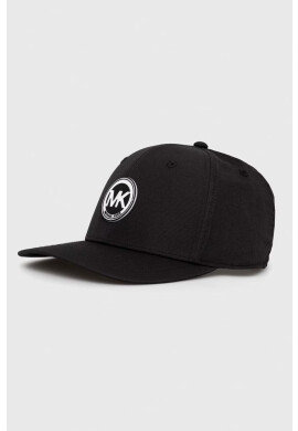 Michael Kors Шапка с козирка в черно с апликация - Pepit.bg