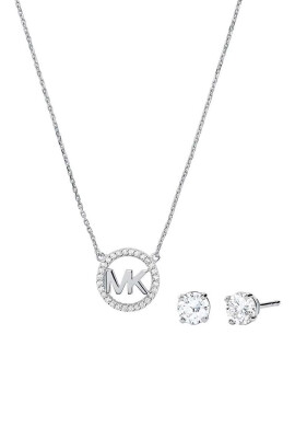 Michael Kors Сребърно колие и обици - Pepit.bg