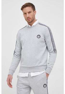 Michael Kors Суичър мъжка в сиво с апликация - Pepit.bg