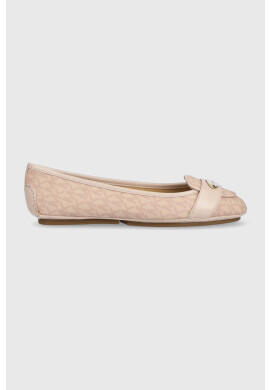 MICHAEL Michael Kors Балеринки Mk Plate в розово - Pepit.bg