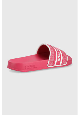 MICHAEL Michael Kors Чехли Gilmore Slide дамски в черно - Pepit.bg