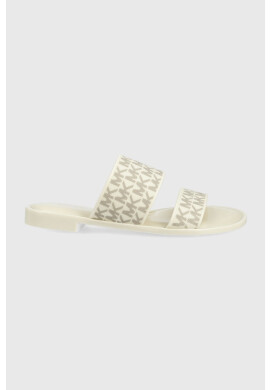 MICHAEL Michael Kors Чехли Kennedy Jelly Slide в бежово - Pepit.bg