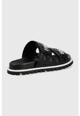 MICHAEL Michael Kors Чехли Michael Kors Stark Slide дамски в черно - Pepit.bg