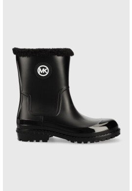 MICHAEL Michael Kors Гумени ботуши Montaigne в черно - Pepit.bg