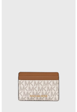 MICHAEL Michael Kors Калъф за карти дамски в бежово - Pepit.bg