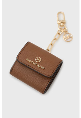 MICHAEL Michael Kors Кожен калъф за airpods в кафяво - Pepit.bg