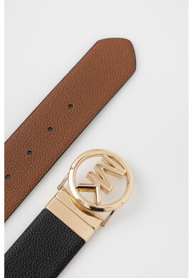 MICHAEL Michael Kors Кожен колан с две лица дамски в черно - Pepit.bg