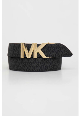 MICHAEL Michael Kors Кожен колан с две лица дамски в черно - Pepit.bg