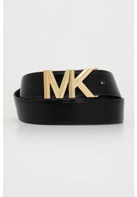 MICHAEL Michael Kors Кожен колан с две лица дамски в черно - Pepit.bg