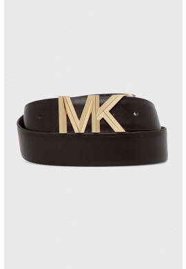 MICHAEL Michael Kors Кожен колан с две лица дамски в кафяво - Pepit.bg
