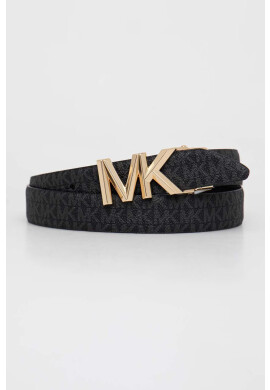 MICHAEL Michael Kors Кожен колан с две лица дамски в черно - Pepit.bg