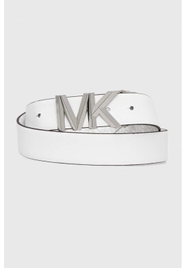 MICHAEL Michael Kors Кожен колан с две лица дамски в бяло - Pepit.bg