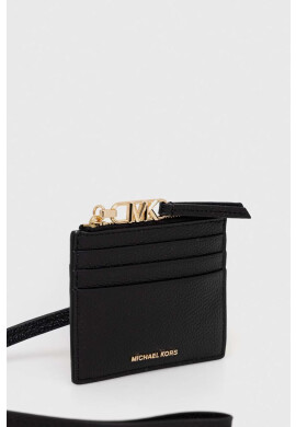 MICHAEL Michael Kors Кожен портфейл дамски в черно - Pepit.bg
