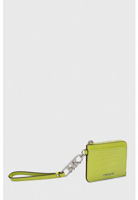 MICHAEL Michael Kors Кожен портфейл дамски в зелено - Pepit.bg