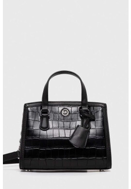 MICHAEL Michael Kors Кожена чанта в черно - Pepit.bg