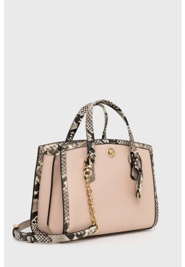 MICHAEL Michael Kors Кожена чанта в черно - Pepit.bg