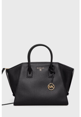 MICHAEL Michael Kors Кожена чанта в черно - Pepit.bg