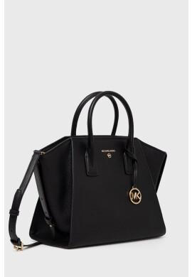MICHAEL Michael Kors Кожена чанта в черно - Pepit.bg