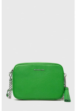 MICHAEL Michael Kors Кожена чанта в зелено - Pepit.bg