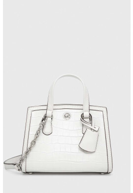 MICHAEL Michael Kors Кожена чанта в бяло - Pepit.bg