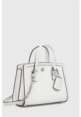 MICHAEL Michael Kors Кожена чанта в бяло - Pepit.bg
