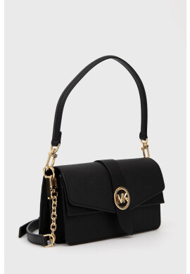 MICHAEL Michael Kors Кожена чанта в черно - Pepit.bg