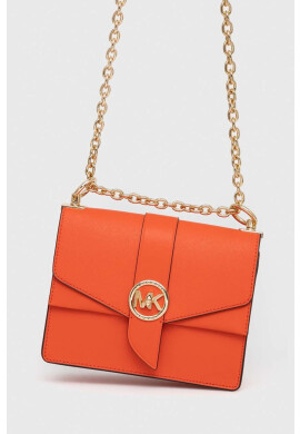 MICHAEL Michael Kors Кожена чанта в оранжево - Pepit.bg