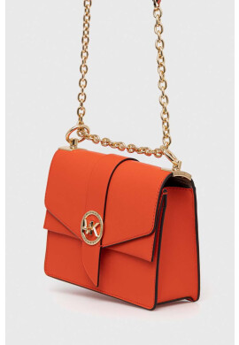 MICHAEL Michael Kors Кожена чанта в оранжево - Pepit.bg
