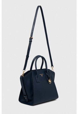 MICHAEL Michael Kors Кожена чанта в тъмносиньо - Pepit.bg