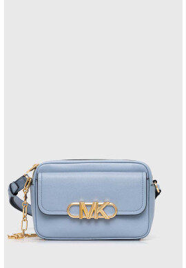 MICHAEL Michael Kors Кожена чанта в синьо - Pepit.bg