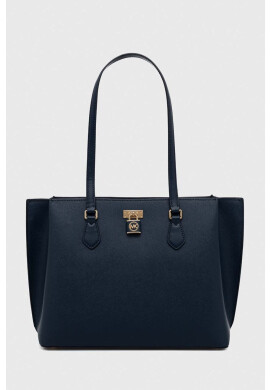 MICHAEL Michael Kors Кожена чанта в тъмносиньо - Pepit.bg