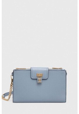 MICHAEL Michael Kors Кожена чанта в синьо - Pepit.bg
