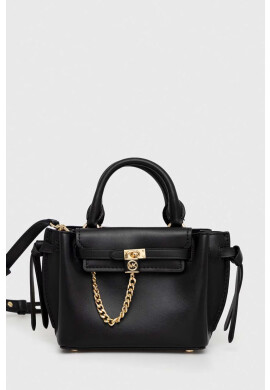 MICHAEL Michael Kors Кожена чанта в черно - Pepit.bg