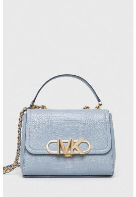 MICHAEL Michael Kors Кожена чанта в синьо - Pepit.bg