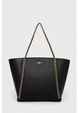 MICHAEL Michael Kors Кожена чанта в черно - Pepit.bg