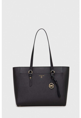 MICHAEL Michael Kors Кожена чанта в черно - Pepit.bg