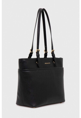 MICHAEL Michael Kors Кожена чанта в черно - Pepit.bg