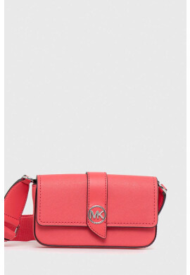 MICHAEL Michael Kors Кожена чанта в розово - Pepit.bg