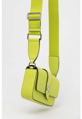 MICHAEL Michael Kors Кожена чанта в зелено - Pepit.bg
