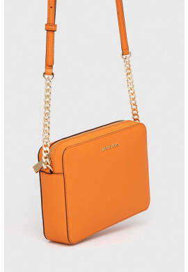 MICHAEL Michael Kors Кожена чанта в оранжево - Pepit.bg