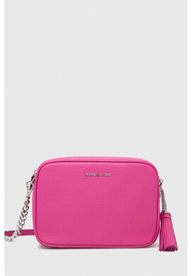 MICHAEL Michael Kors Кожена чанта в розово - Pepit.bg