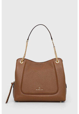 MICHAEL Michael Kors Кожена чанта в кафяво - Pepit.bg
