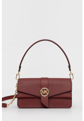 MICHAEL Michael Kors Кожена чанта в бордо - Pepit.bg