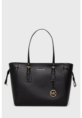 MICHAEL Michael Kors Кожена чанта в черно - Pepit.bg