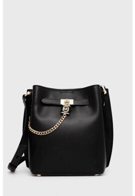 MICHAEL Michael Kors Кожена чанта в черно - Pepit.bg
